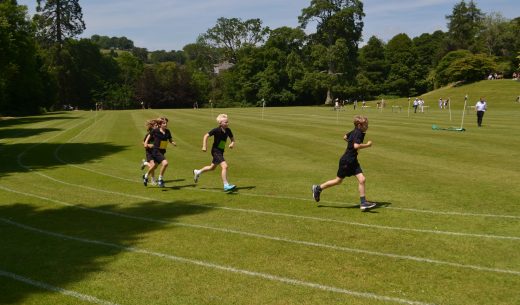 Sports pitches at Mount Kelly