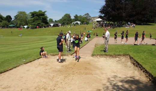 Sports pitches at Mount Kelly