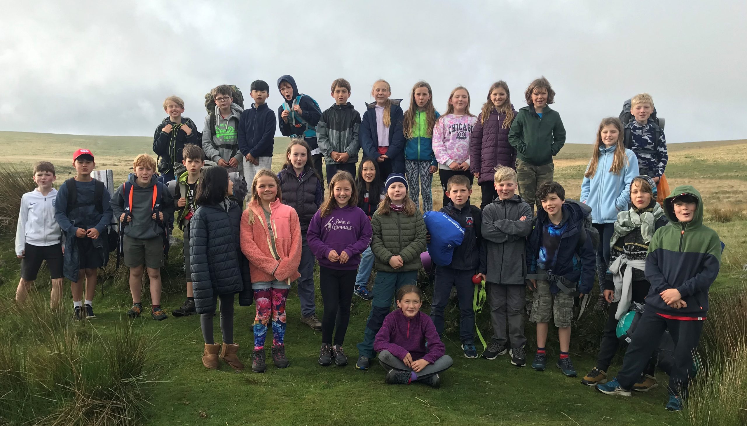 Group of students from year 5 on a trip to Shackleton