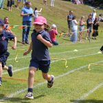 Kids running for sports day