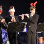 students in a christmas concert