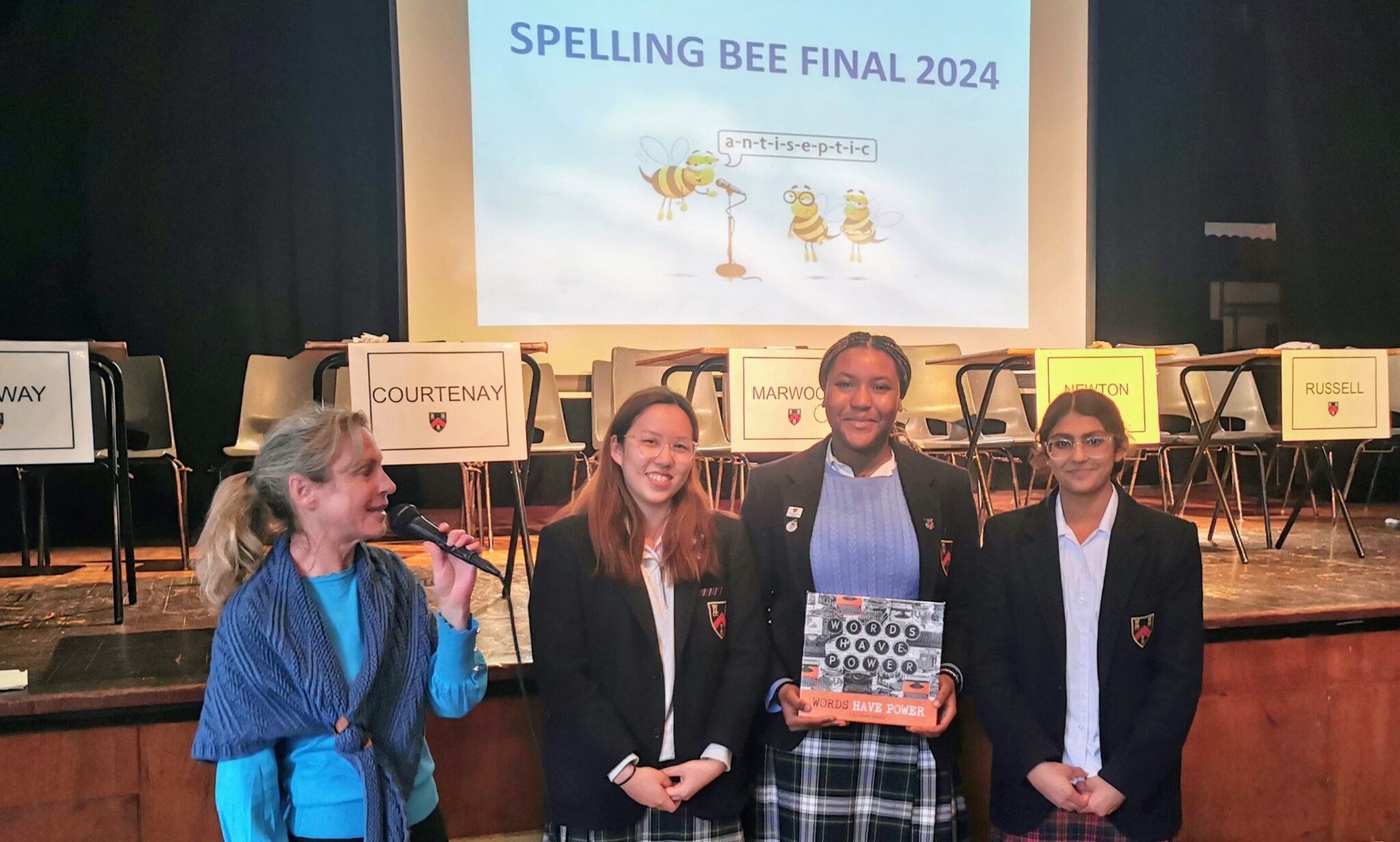 spelling bee students