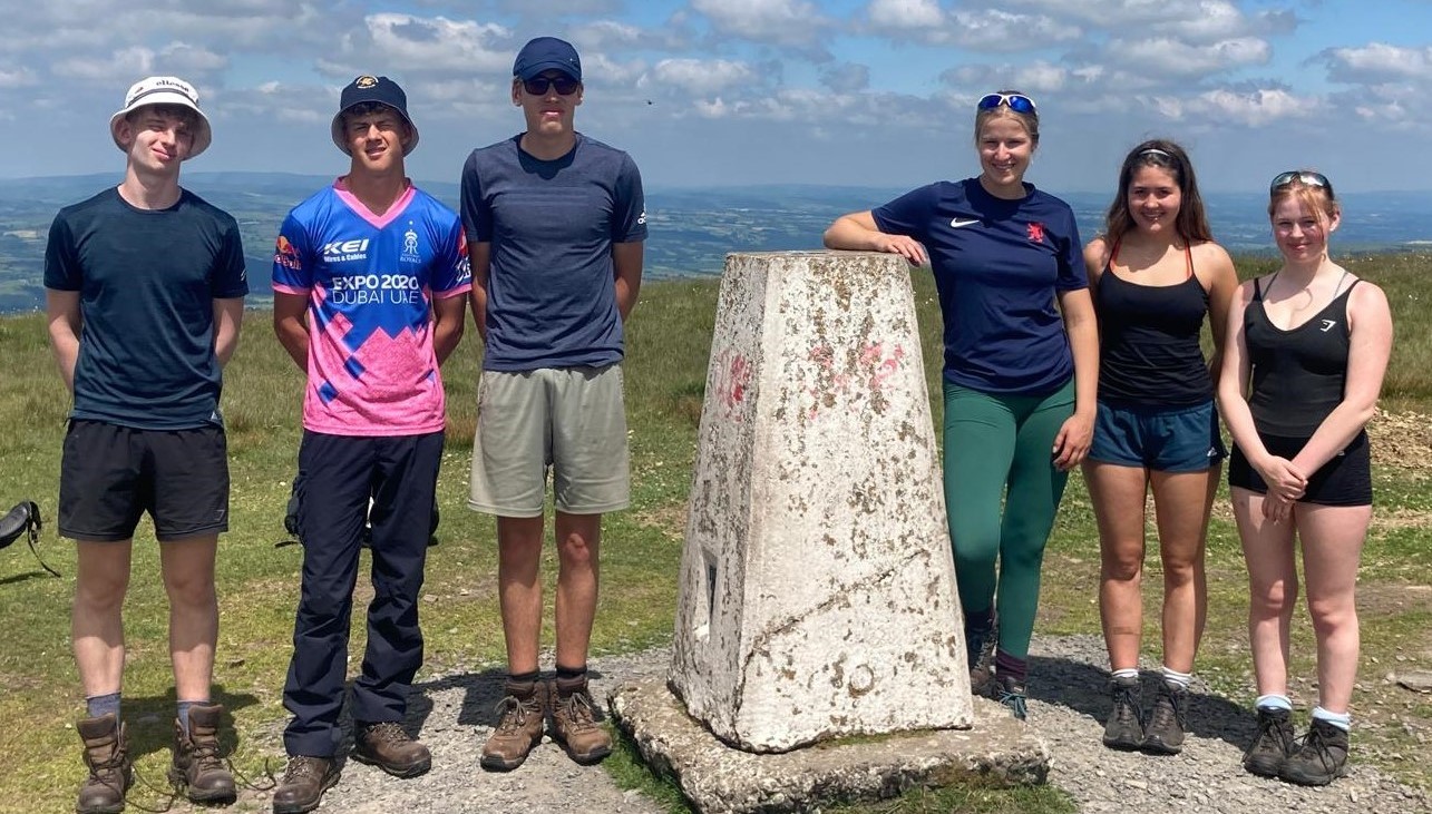 students on DofE