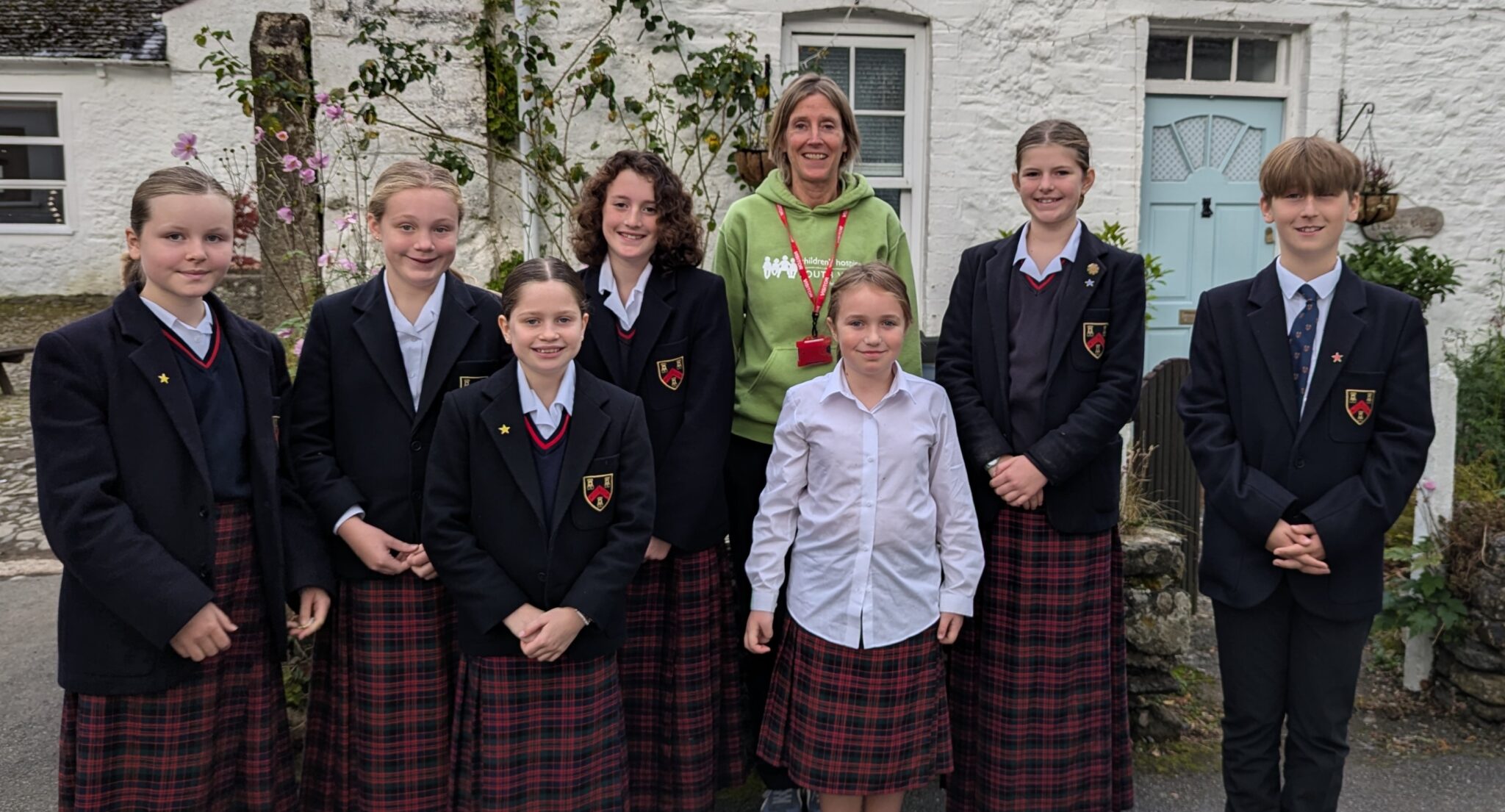 students and teacher