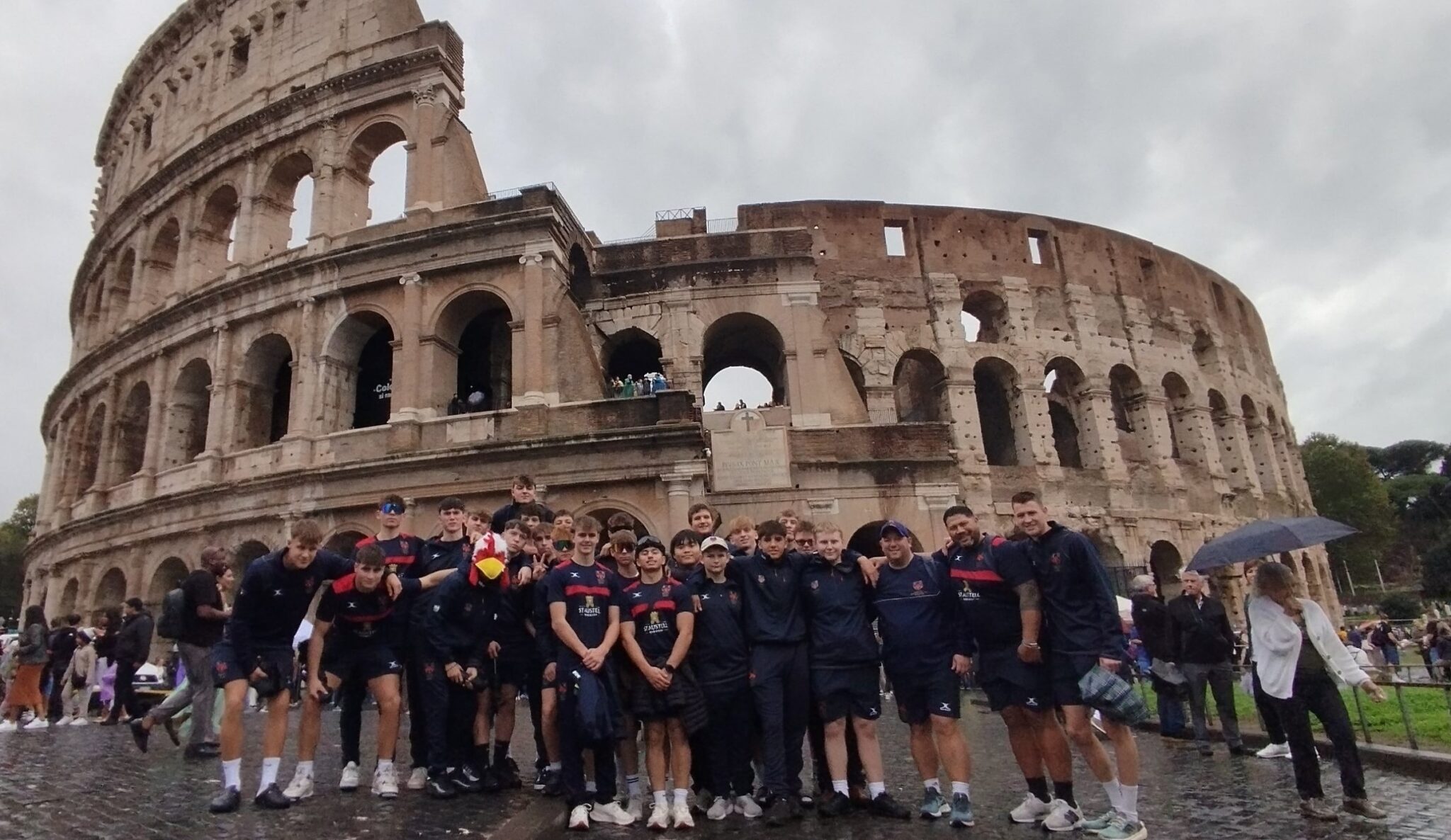 students in rome