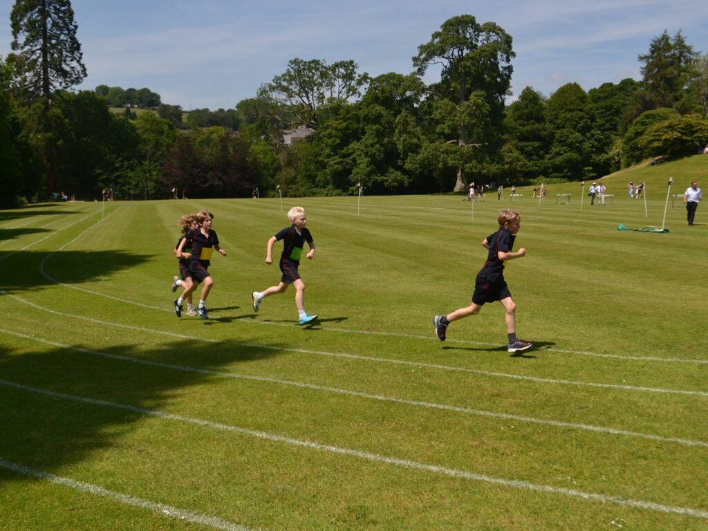 Sports pitches at Mount Kelly