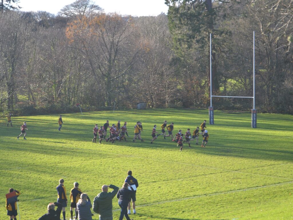 Sports pitches at Mount Kelly