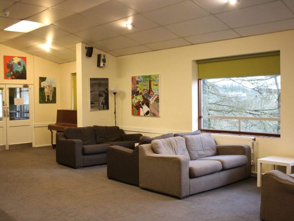 Sofas in the room
