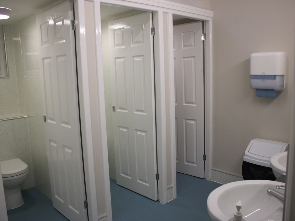 Shower facilities