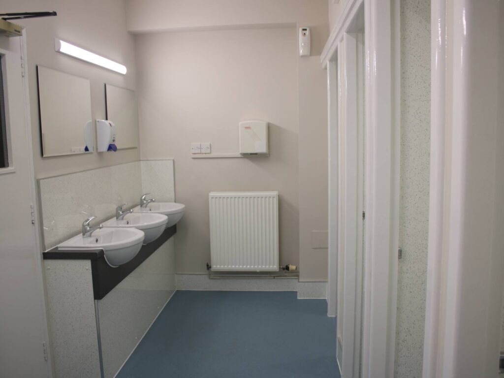 Shower facilities