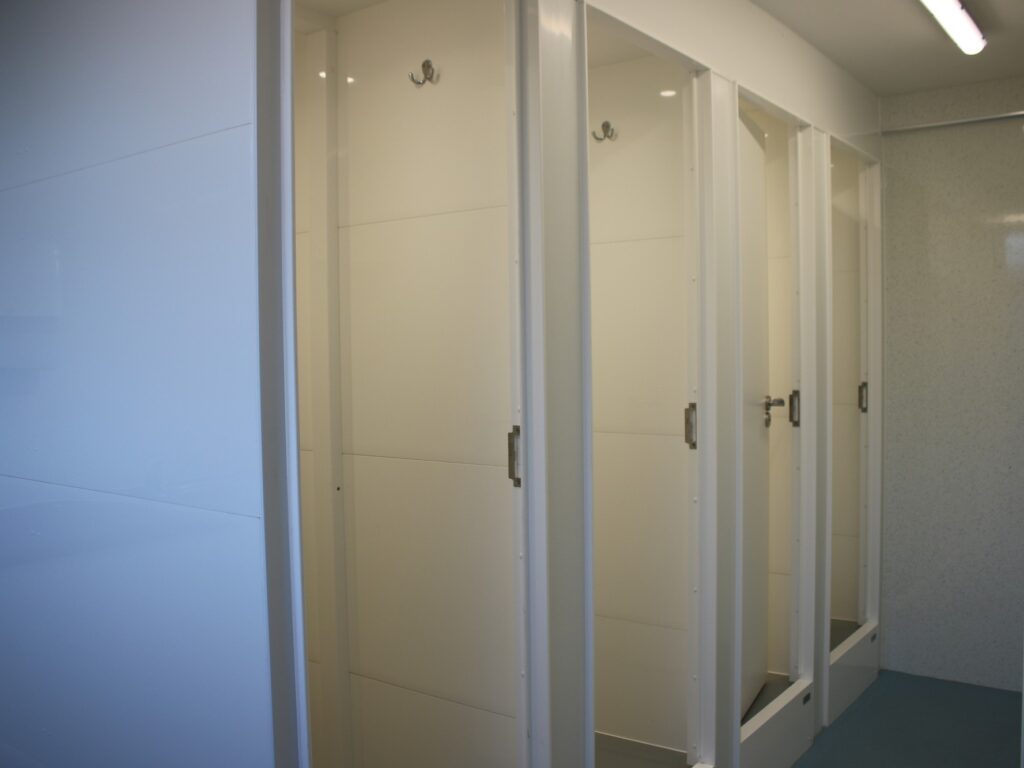 Shower facilities