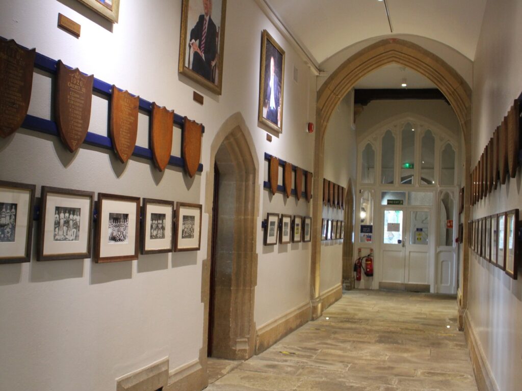 library entrance