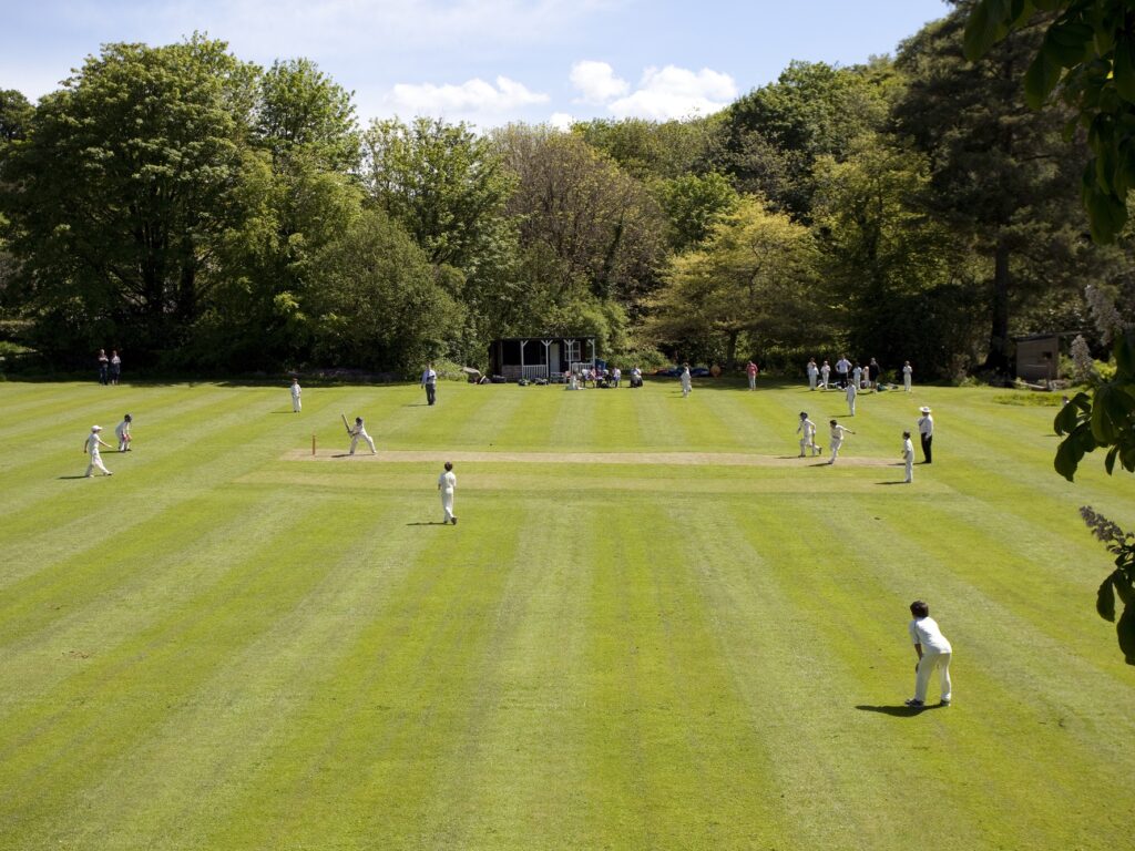 Sports pitches at Mount Kelly