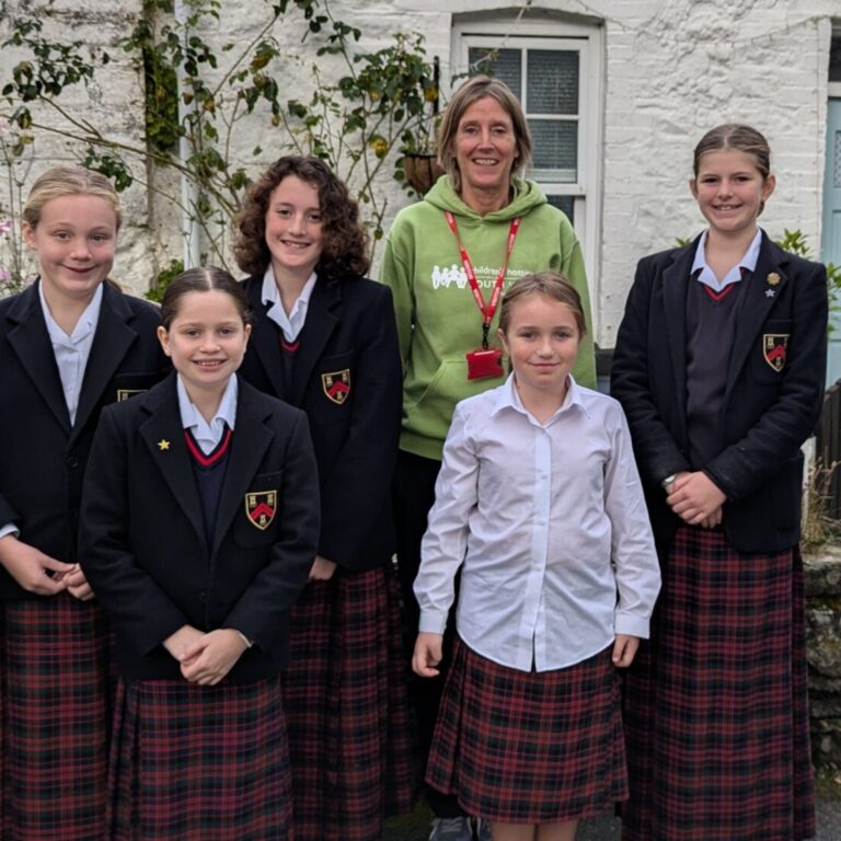 students and teacher