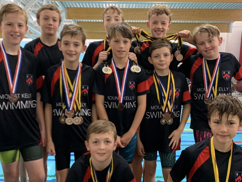 medals from swimming