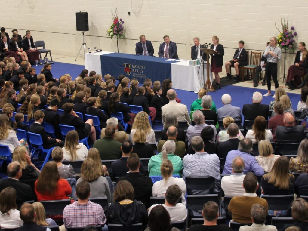 Mount kelly prize giving